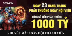 Ưu đãi ngày 23 hàng tháng